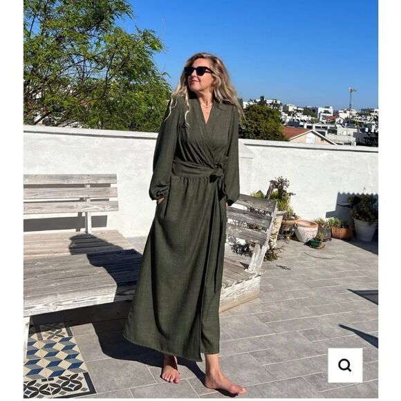 Biliblond Limited Edition DAHAB KAFTAN Burnt Orange One Size. Fits Small. - Picture 14 of 15